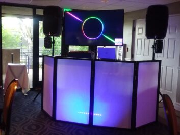 music video, dj booth, slide shows, weddings,proms