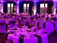 uplighting, wedding reception, ft myers, fl